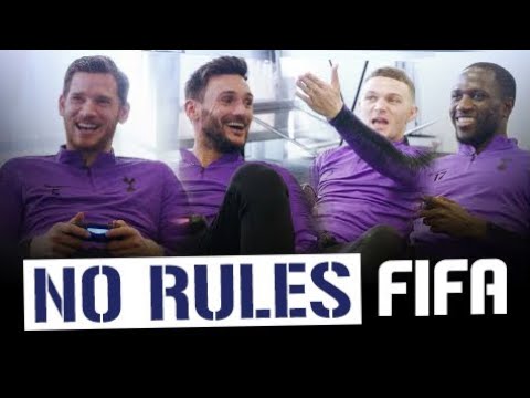 NO RULES FIFA 19! | Hugo Lloris & Jan Vertonghen v Moussa Sissoko & Kieran Trippier background