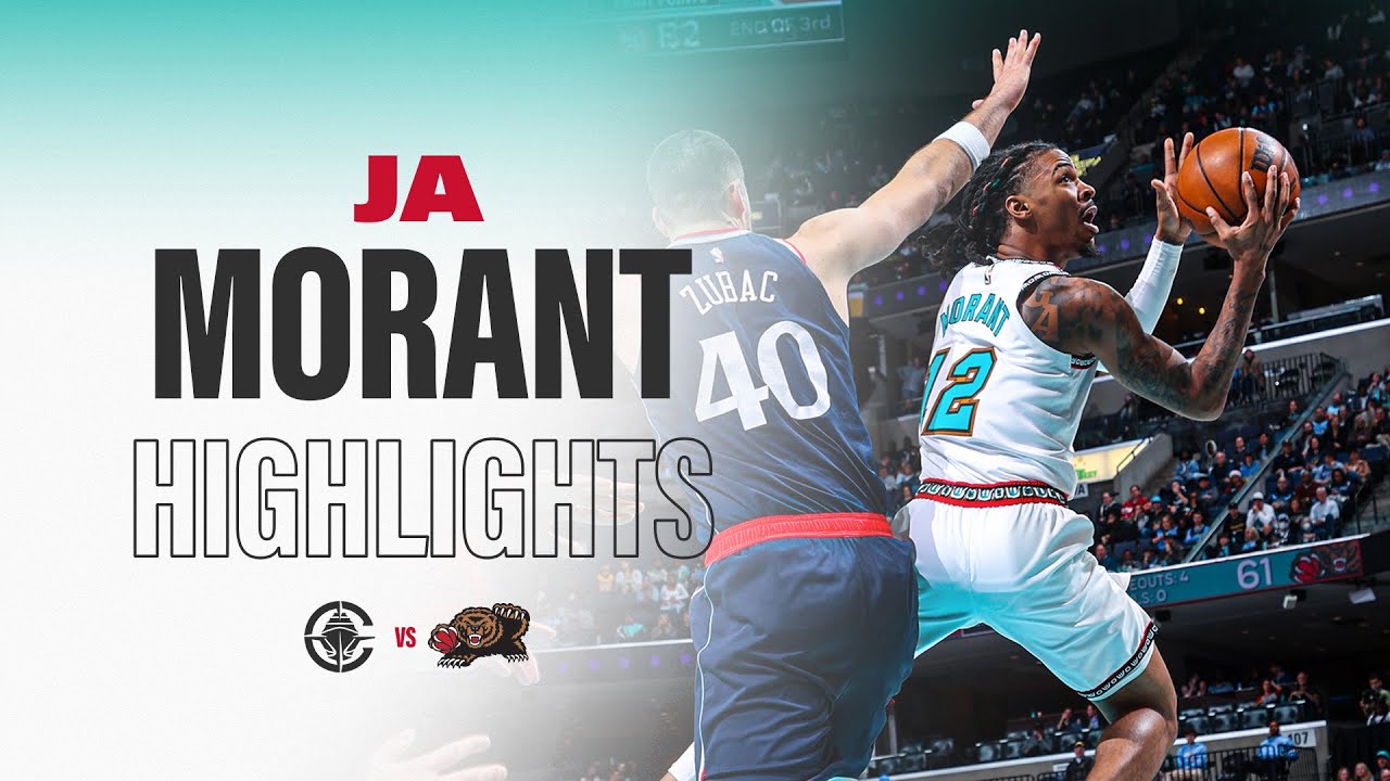 Ja Morant Highlights vs Los Angeles Clippers background