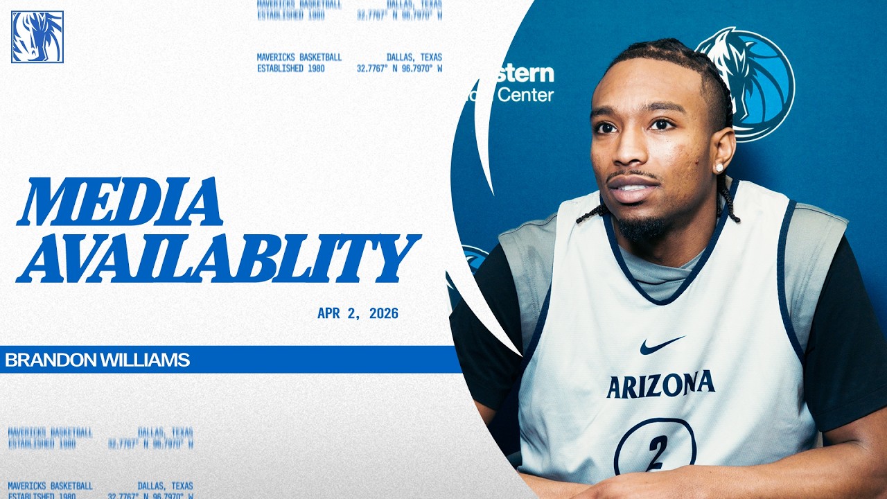 Brandon Williams | Practice Media Availability | 4/2/26