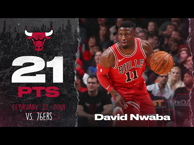 David Nwaba GOES OFF against the 76ers - FULL HIGHLIGHTS | Chicago Bulls