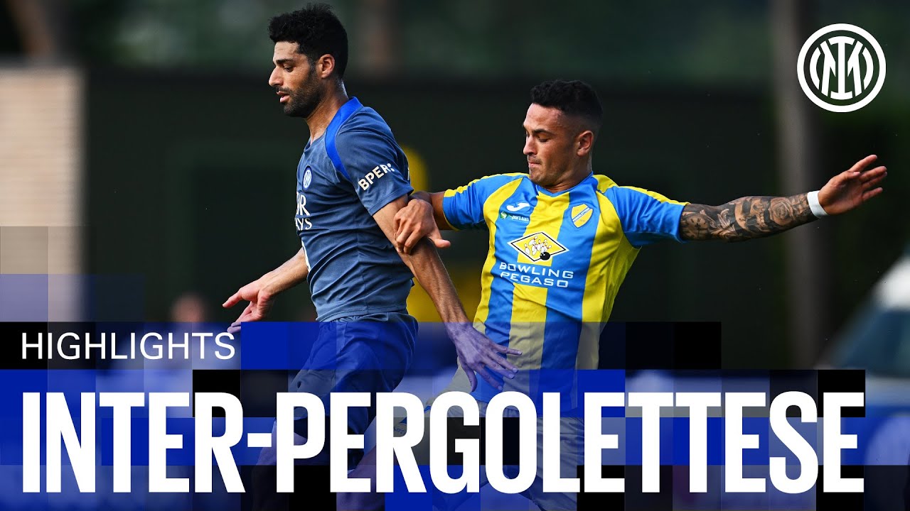 TAREMI ANCORA IN GOL | INTER 2-1 PERGOLETTESE | HIGHLIGHTS | AMICHEVOLE 2024/25 ⚽⚫🔵 background