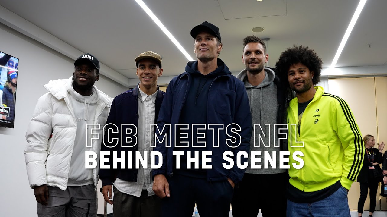 FCB meets NFL! | Behind the Scenes | FC Bayern background