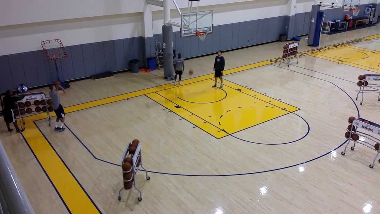 Stephen Curry Three-Point Contest Practice Round background
