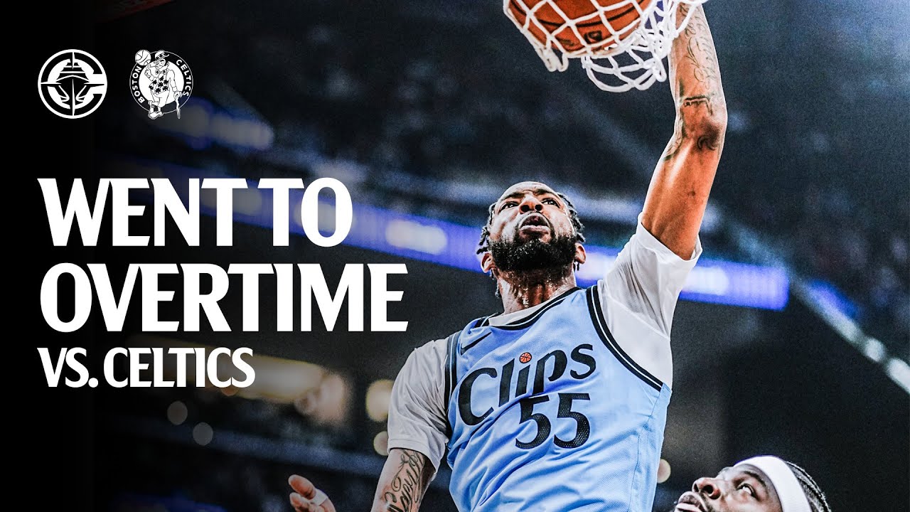 Wild Ending 🤯 Clippers Force OT vs. Celtics | LA Clippers