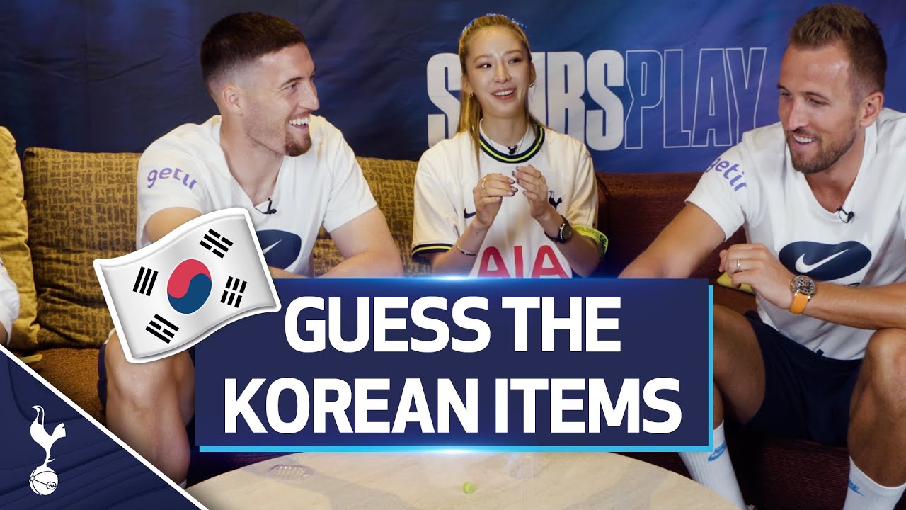 Harry Kane & Matt Doherty guess the use of everyday KOREAN ITEMS! ЁЯЗ░ЁЯЗ╖