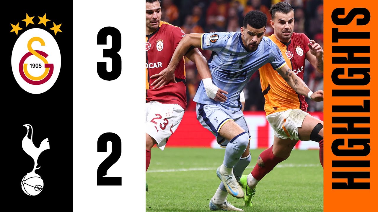 Galatasaray 3-2 Tottenham Hotspur | Europa League Highlights background