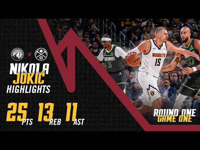 Nikola Jokić Dominates Game One With A TRIPLE-DOUBLE | Denver Nuggets Full Game Highlights