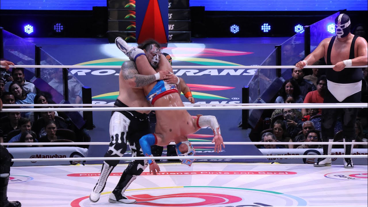 Reporte CMLL: Star Black Gallo Jr. y Fugaz 🆚 Akuma y Los Gemelos Diablo I y II background