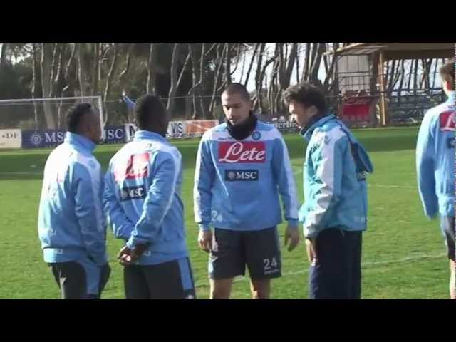 SSCNapoli: il primo allenamento di Armero a Castel Volturno