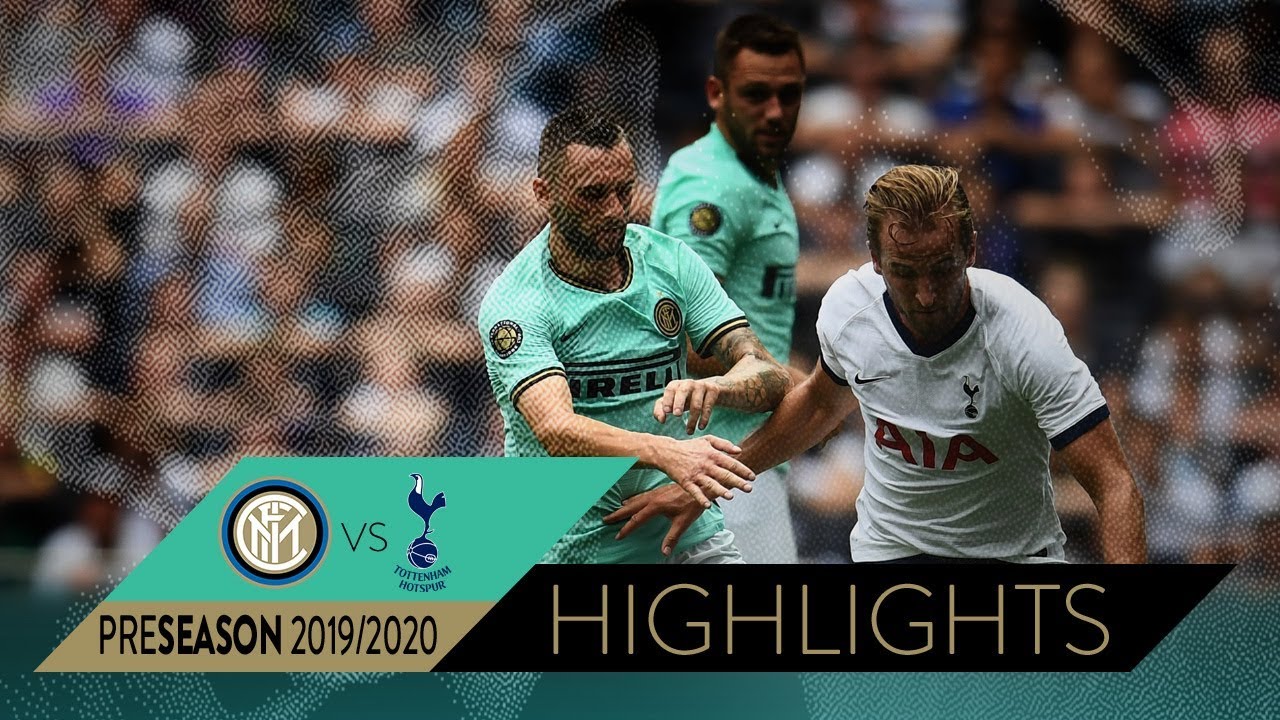 TOTTENHAM 1-1 INTER (3-4 pen) | HIGHLIGHTS | 2019 International Champions Cup background