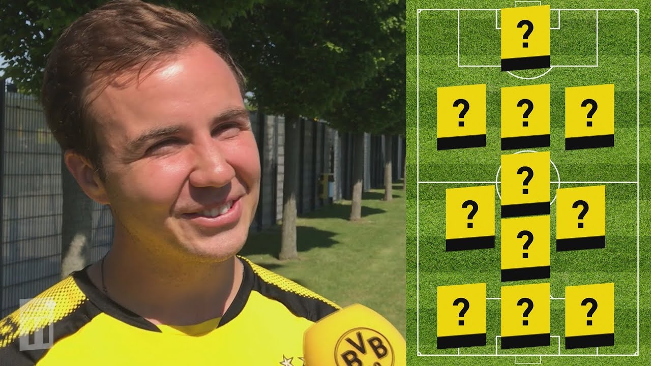 "My Dream Team" 💭 | Mario Götze's BVB Legends Line-Up