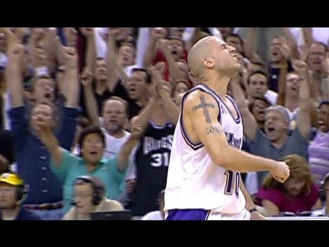 Mike Bibby Western Conference Finals Game 5 Game-Winner background