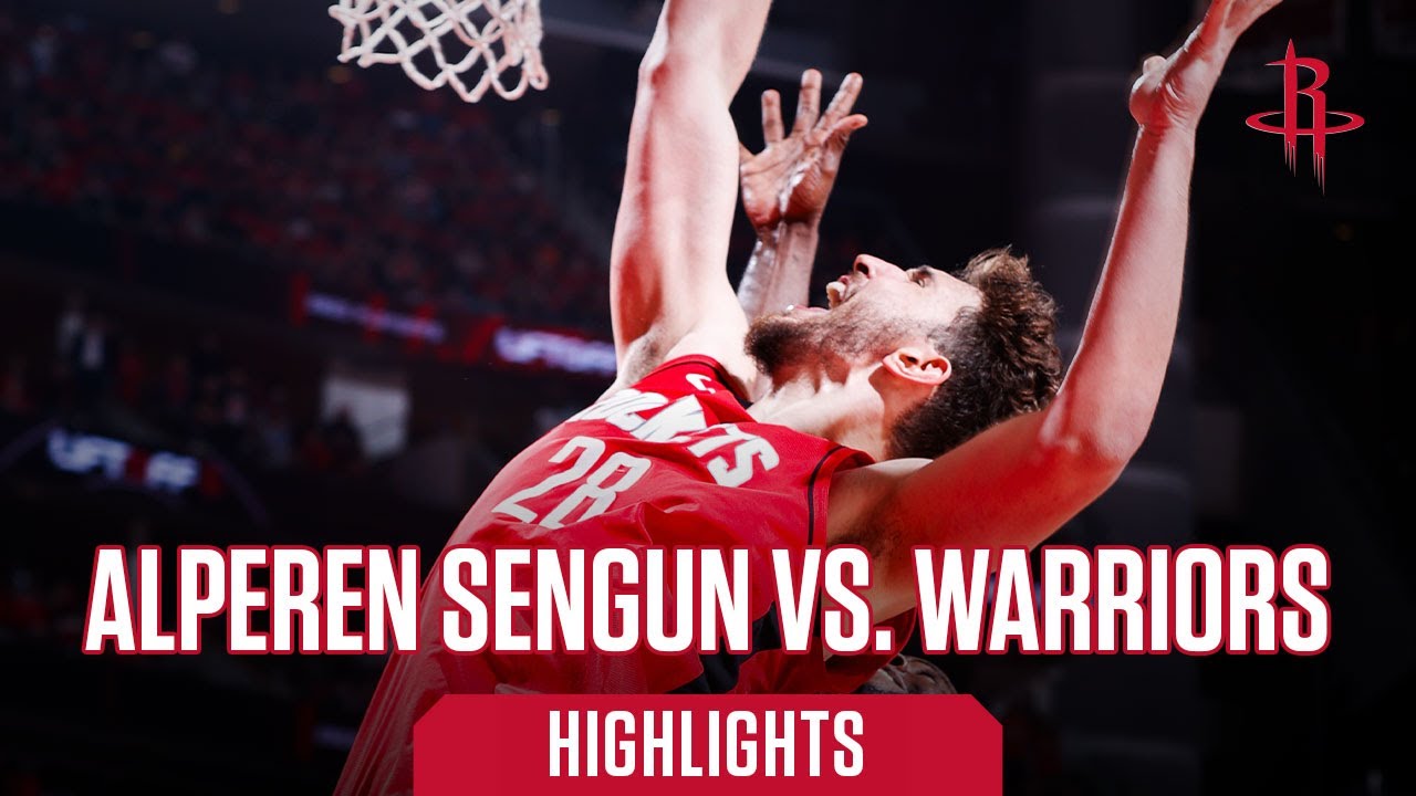 Alperen Sengun (26 points) Highlights vs. Golden State Warriors | Houston Rockets