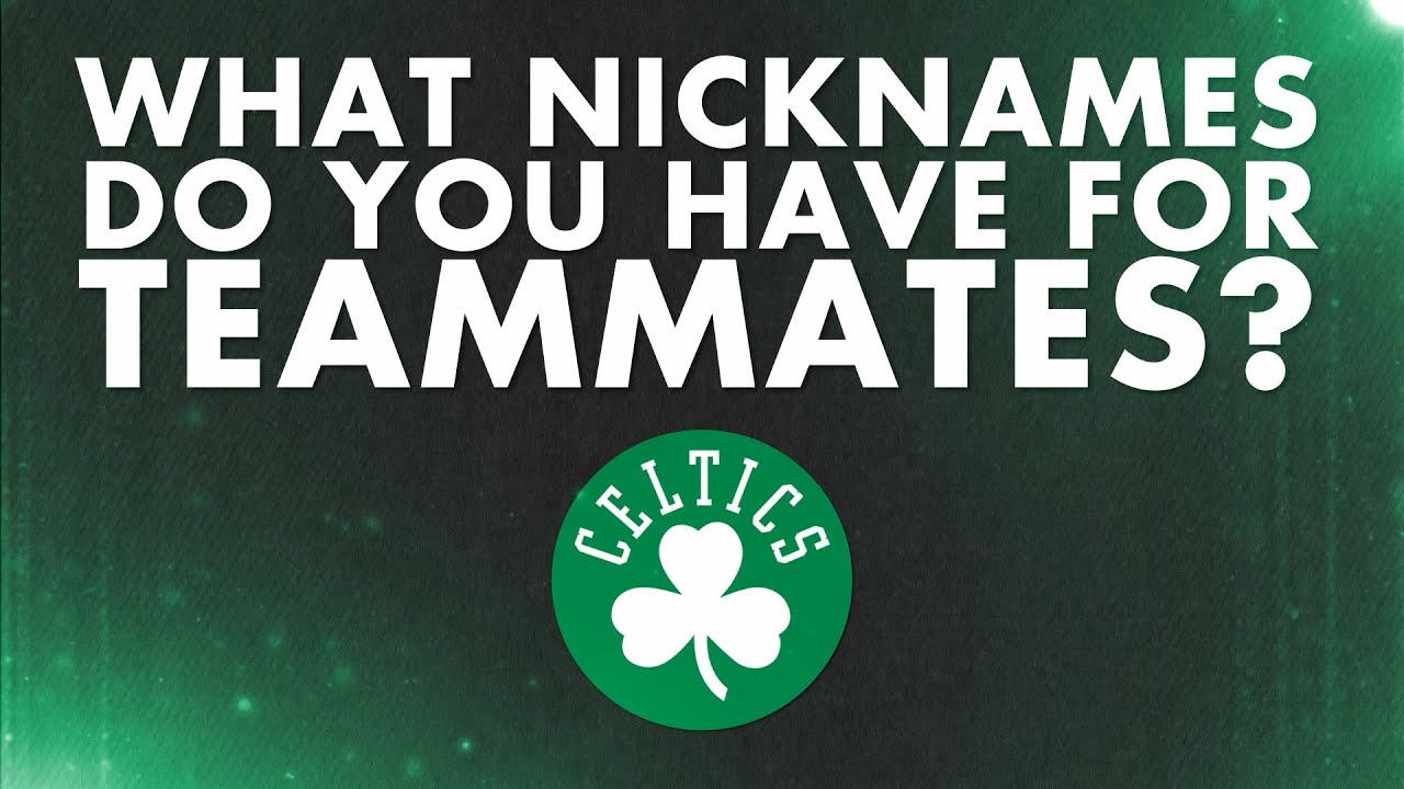 Celtics Players Share Nicknames For Their Teammates | Wingin' It with JetBlue background