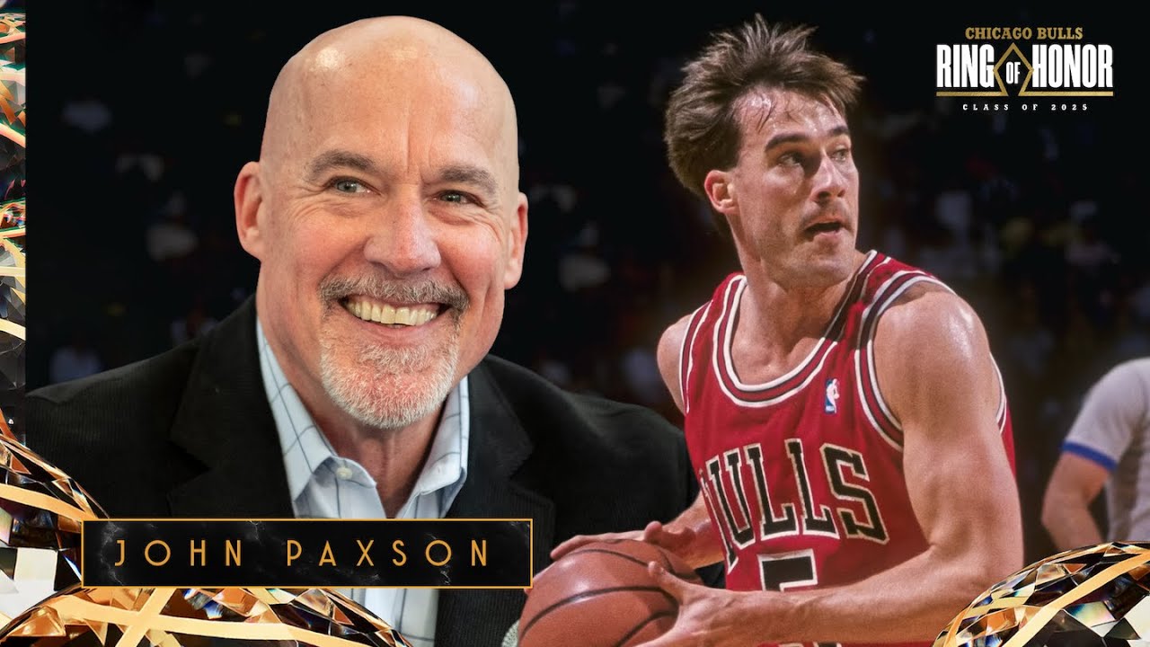 John Paxson hit some of the BIGGEST shots in Chicago Bulls history background
