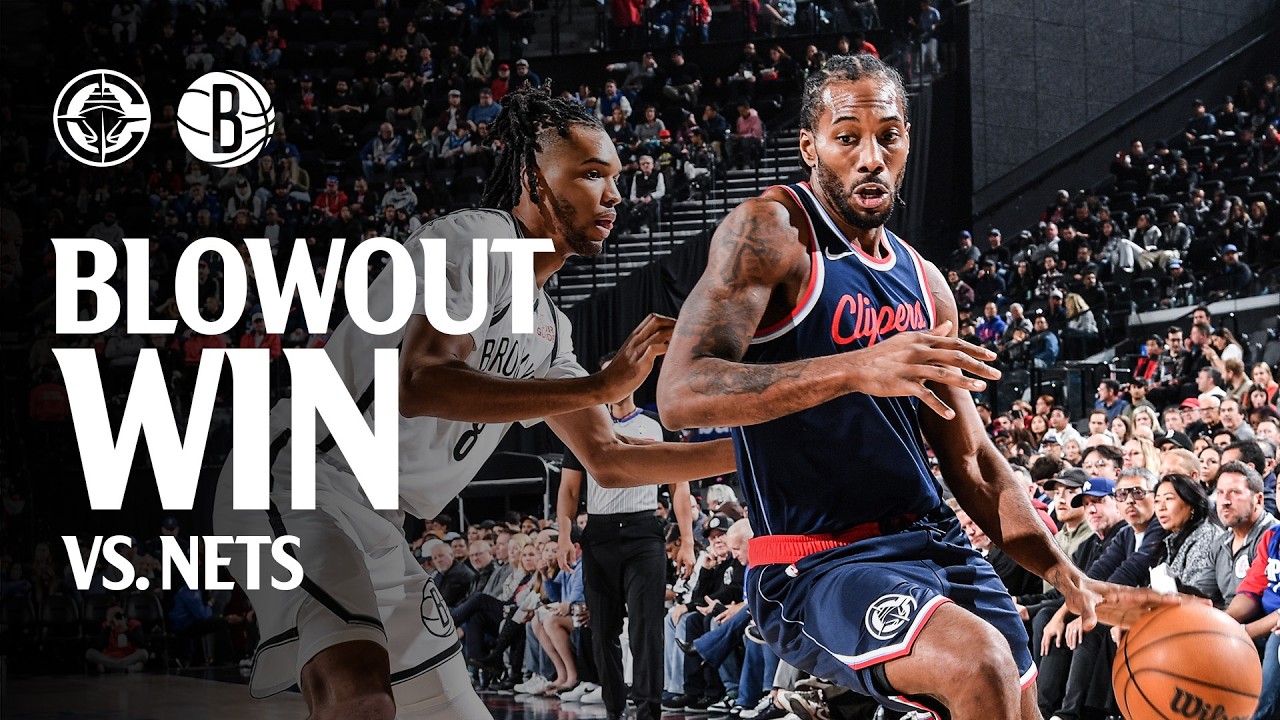 Clippers 59-Point Win Over Nets Highlights | LA Clippers