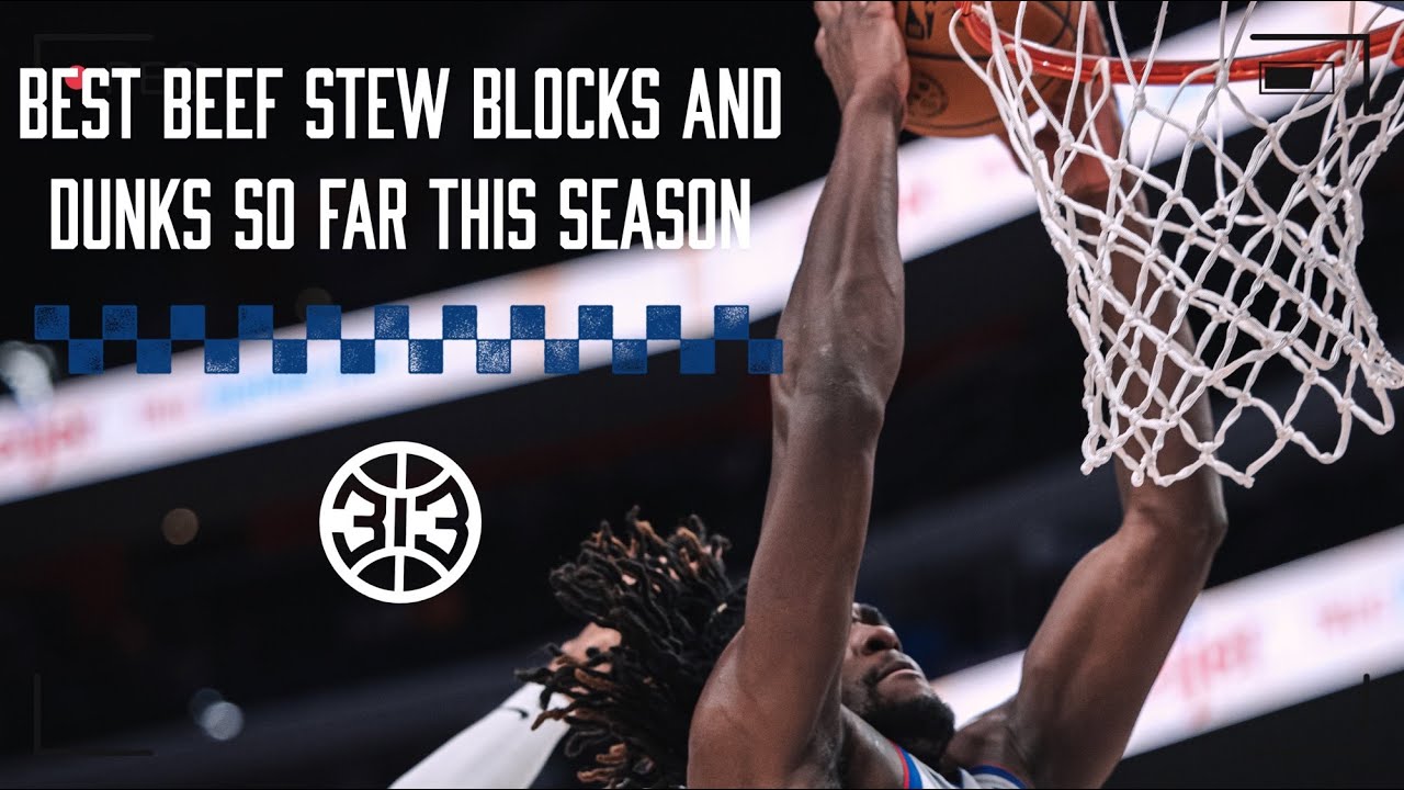 Detroit Pistons | Blocks and Dunks from Isaiah Stewart so far in 2021-22 NBA Season