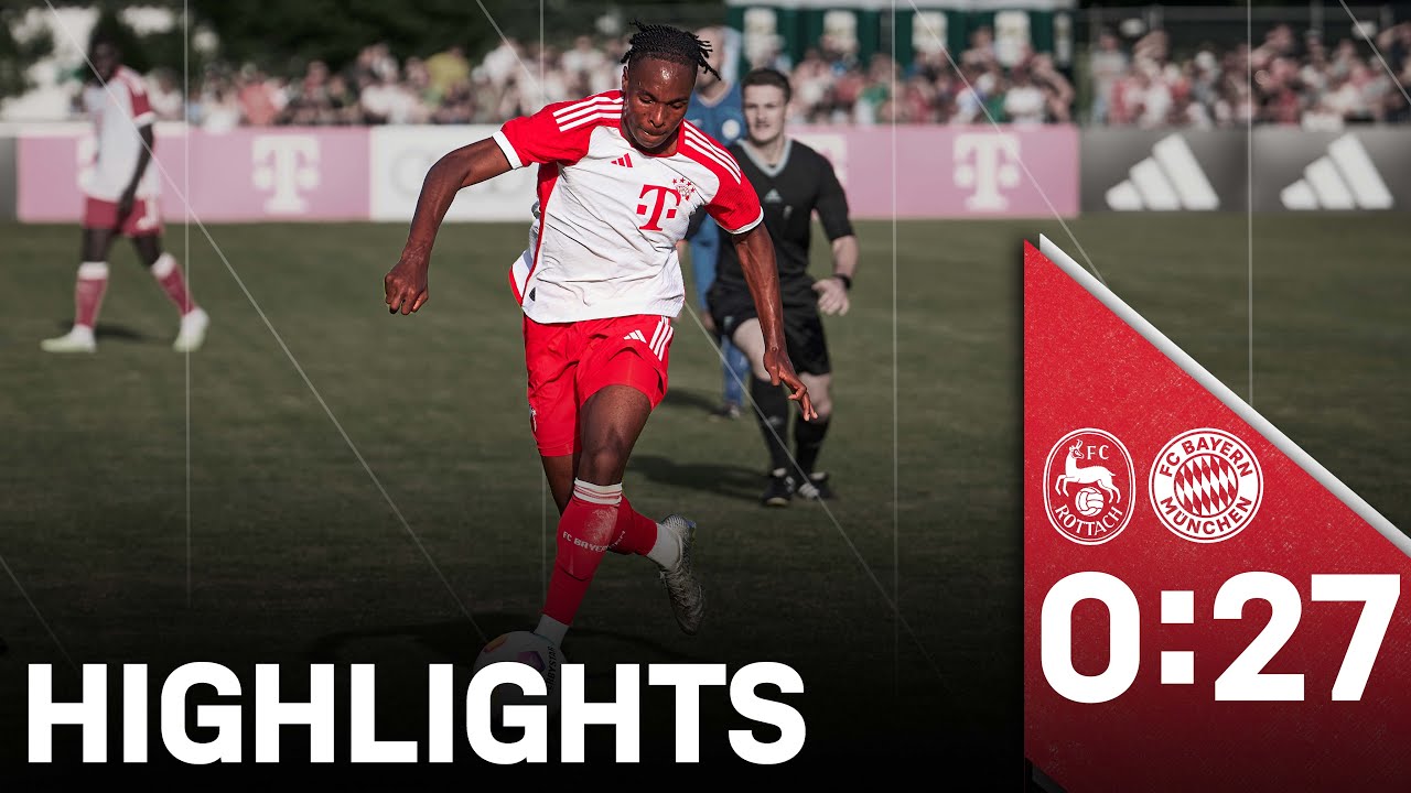 27-0 win | All Goals & Highlights | FC Rottach-Egern - FC Bayern background