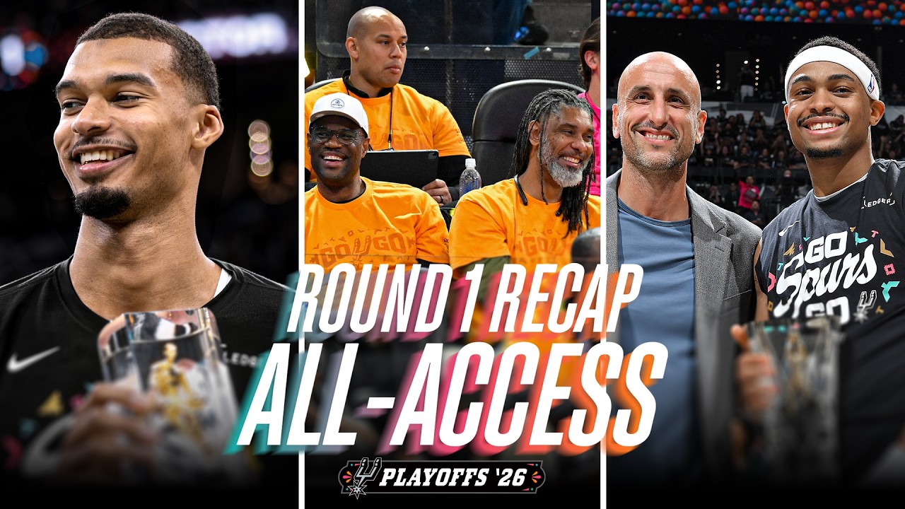ALL-ACCESS SPURS RECAP: SPURS' SERIES WIN OVER TRAIL BLAZERS IN FIRST PLAYOFF APPEARANCE SINCE 2019