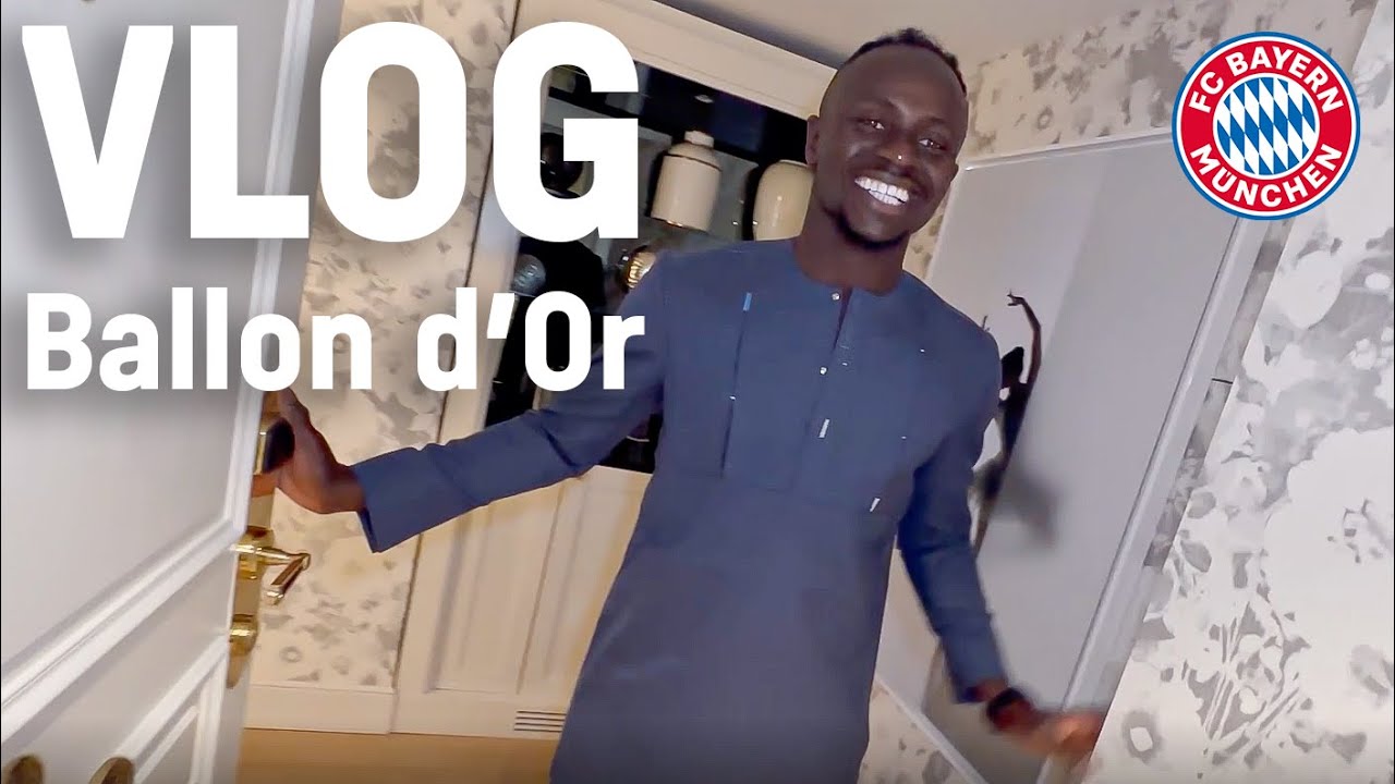 Inside Ballon d'Or with Sadio Mané | VLOG FC Bayern background