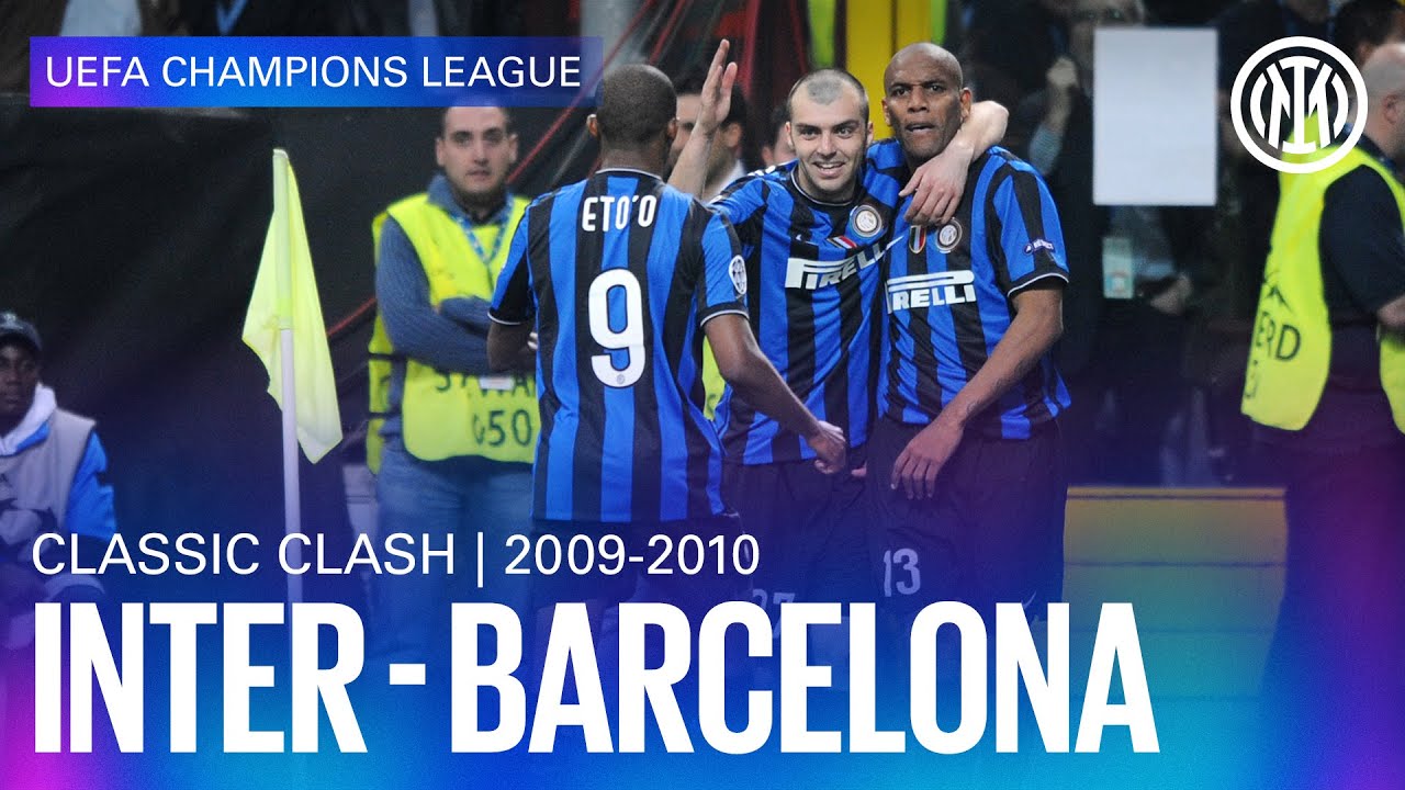CLASSIC CLASH | INTER 3-1 BARCELONA 2009/10 | HIGHLIGHTS ⚽⚫🔵