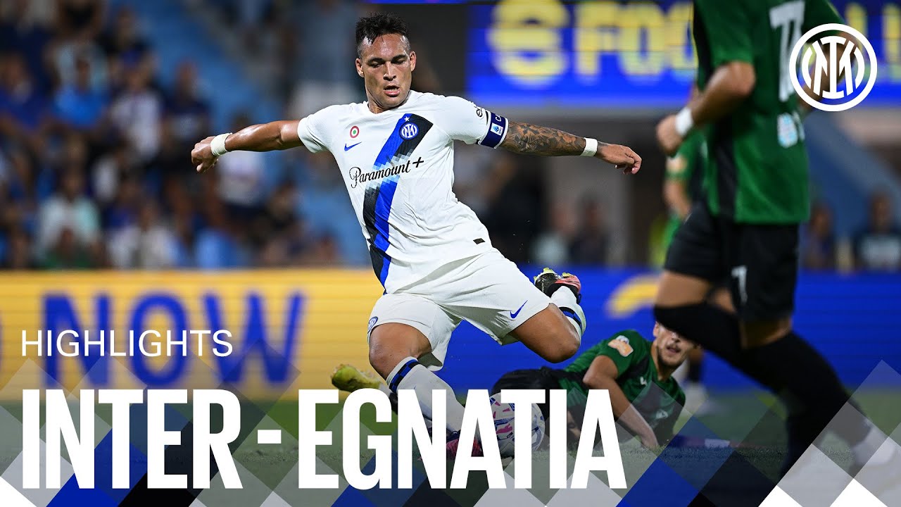 INTER 4-2 EGNATIA | HIGHLIGHTS ⚫🔵 background