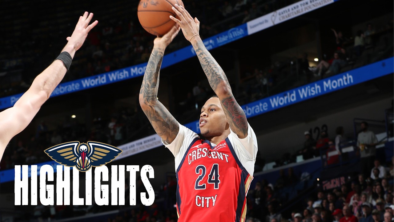 Jordan Hawkins Highlights vs. Utah Jazz 4/7/26