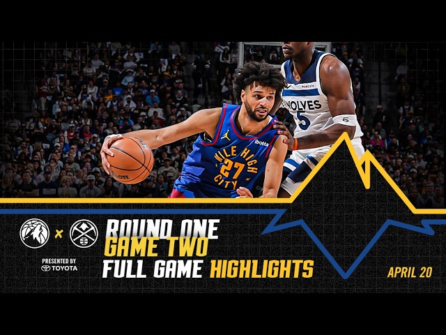 Denver Nuggets Game Two vs. Minnesota Timberwolves | Toyota Game Recap