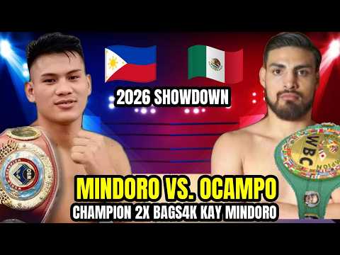 MINDORO vs OCAMPO TAMEDA 2026 SHOWDOWN | CHAMPION 2X BAGSAK KAY MINDORO!
