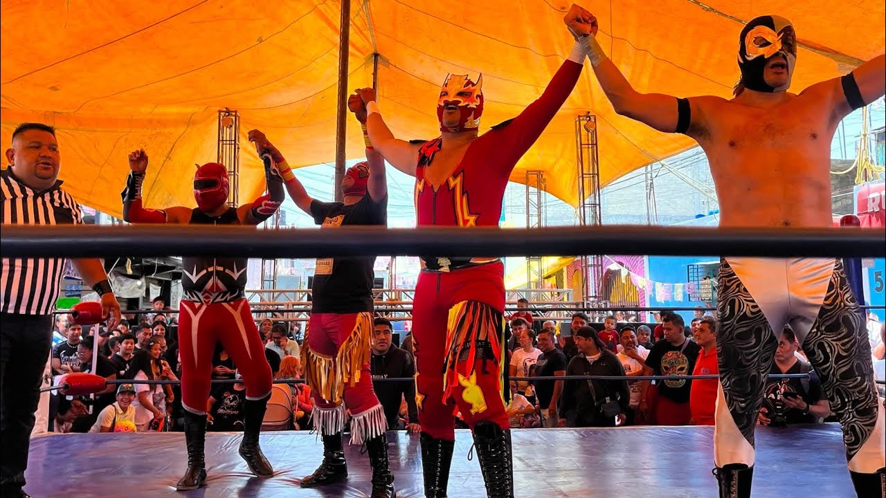 Ocha Power Jr, Otumba, Chirimikuas y Melódico Jr 🆚 Gran Mazaru, S. de Fuego, Edil Black y Zurdo