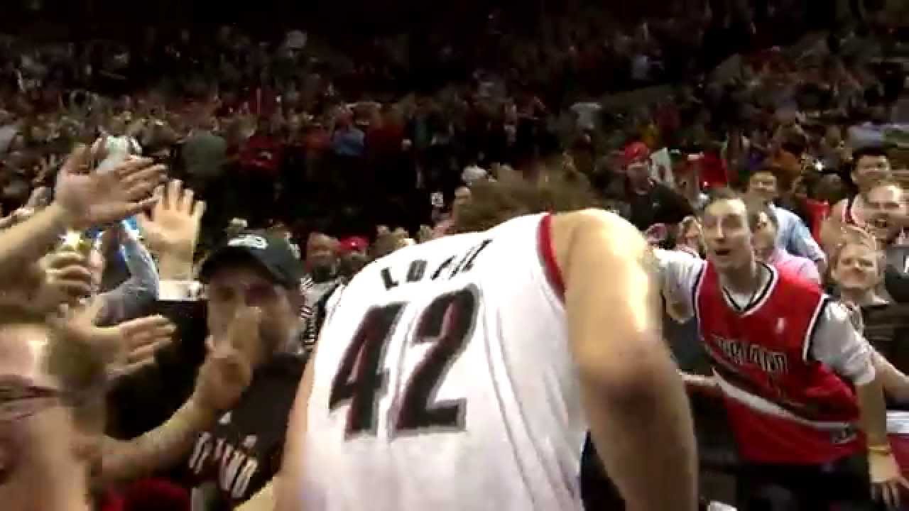 Trail Blazers Game 6 Celebration background
