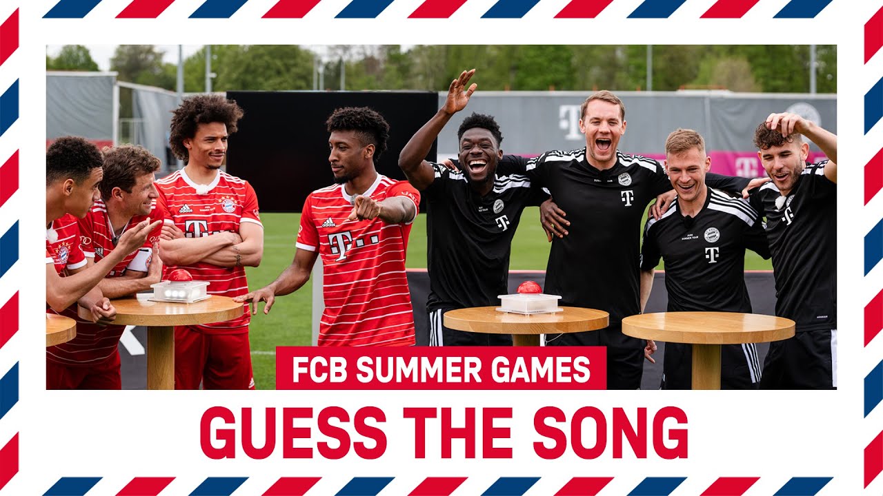 Guess The Song Challenge | FC Bayern Summer Games 2022 | Episode 6 background