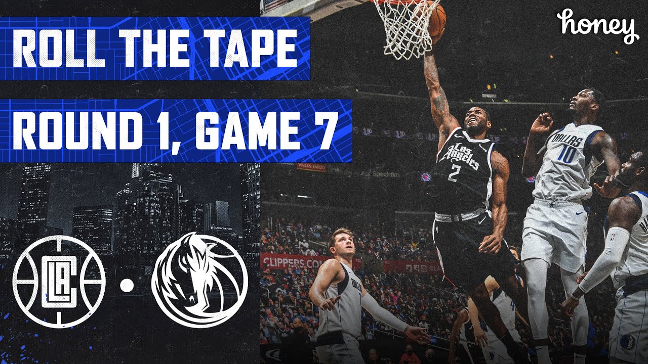 LA Clippers Closeout Dallas Mavericks in Game 7 | Roll The Tape background