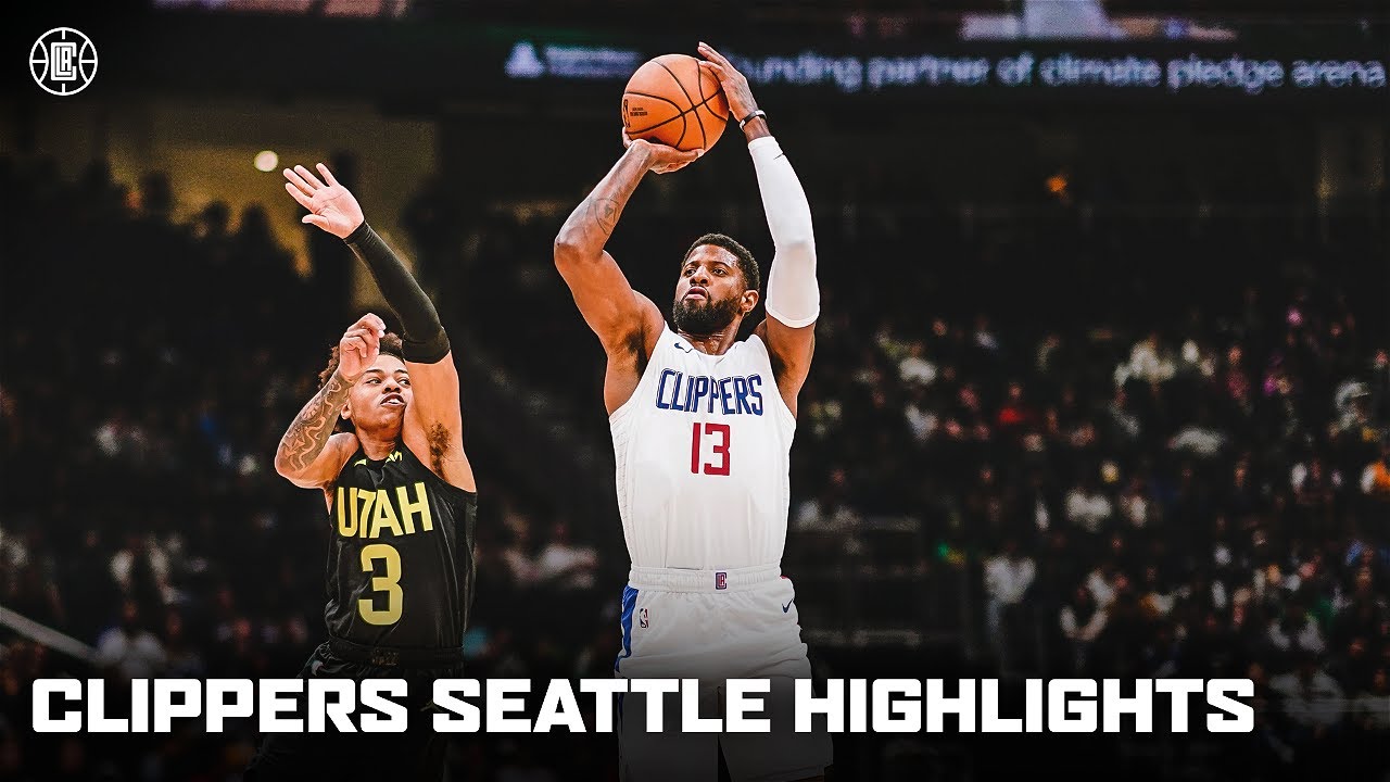 Clippers Seattle Highlights | LA Clippers background