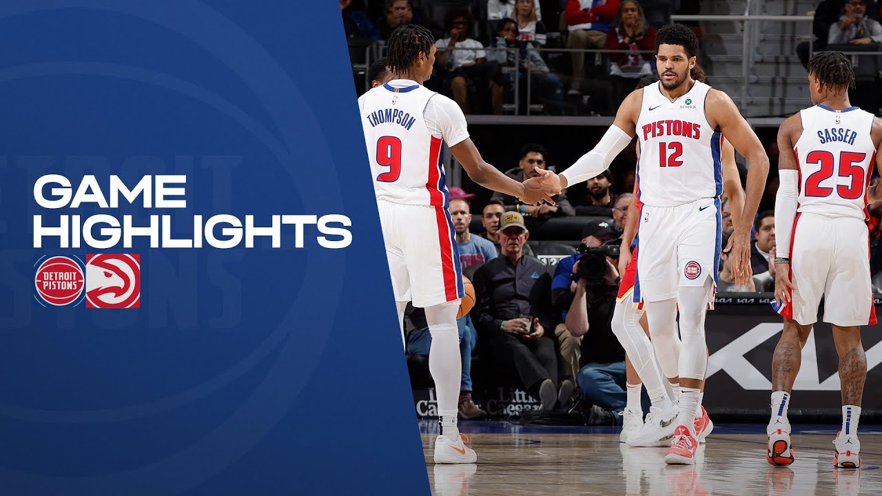 Full Game Highlights l Detroit Pistons vs Atlanta Hawks background