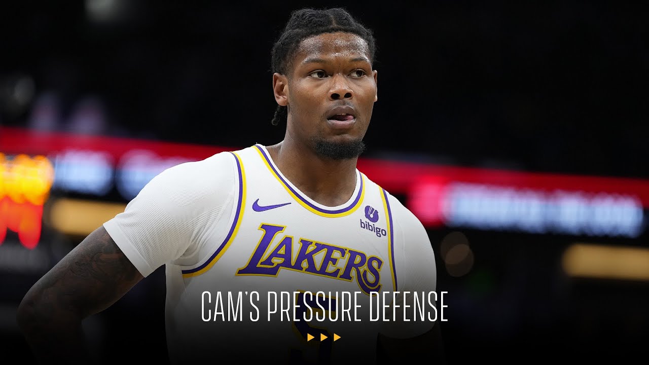 Cam Reddish's Pressure Defense | Laker Film Room background