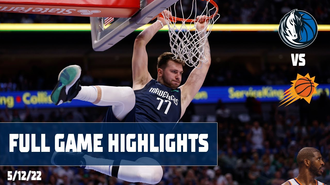 Luka Doncic (33 points) Highlights vs. Phoenix Suns background
