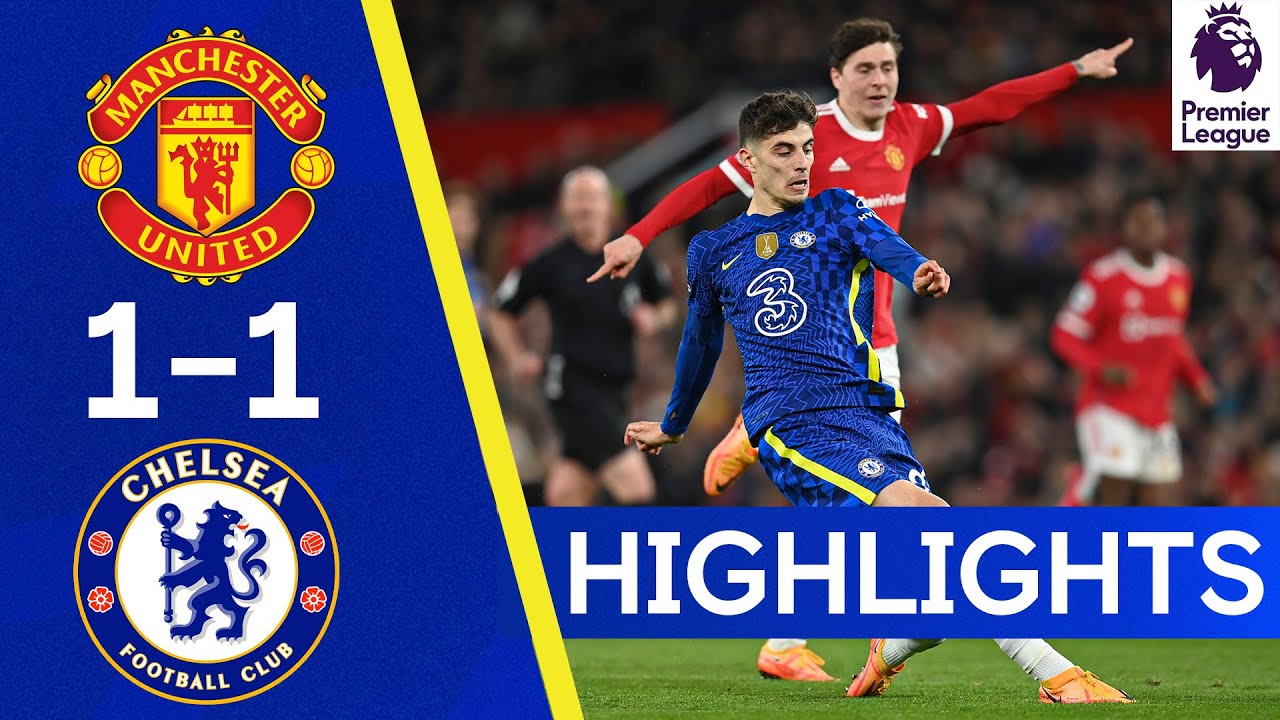 Manchester United 1-1 Chelsea | Premier League Highlights
