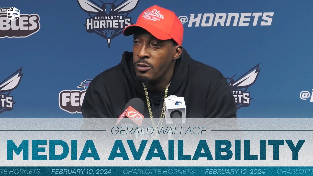 Media Availability: Gerald Wallace | 2/10/2024