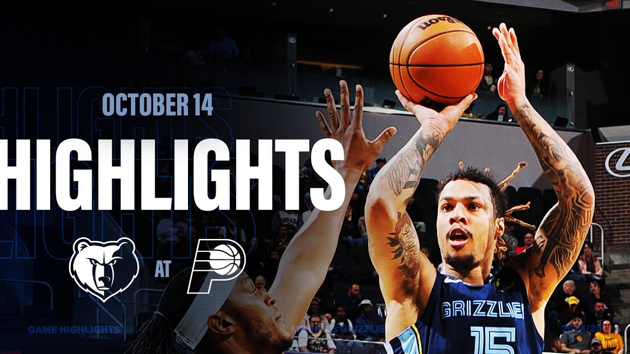 Memphis Grizzlies Highlights vs Indiana Pacers background
