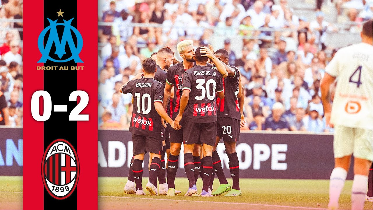 Messias and Oli seal the deal | OM v AC Milan | Highlights background