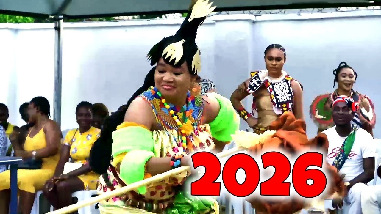 THE MAIDENS WERE FILLED WITH RAGE WHEN THE PALMWINE SELLER WON THE MAIDEN DANCE COMPETITION