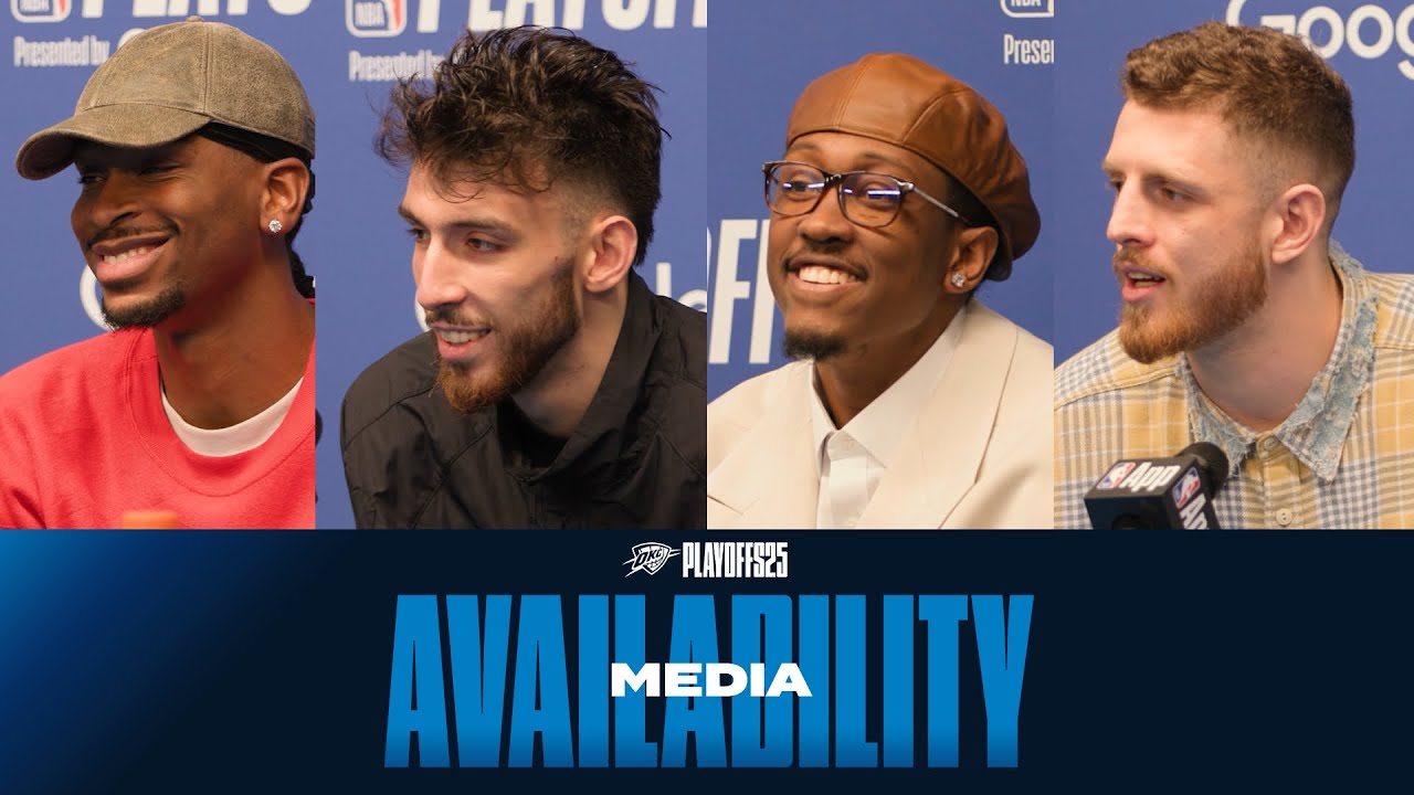 Full Post Game Media Availability | OKC Thunder vs Denver Nuggets | NBA Playoffs | May 7, 2025