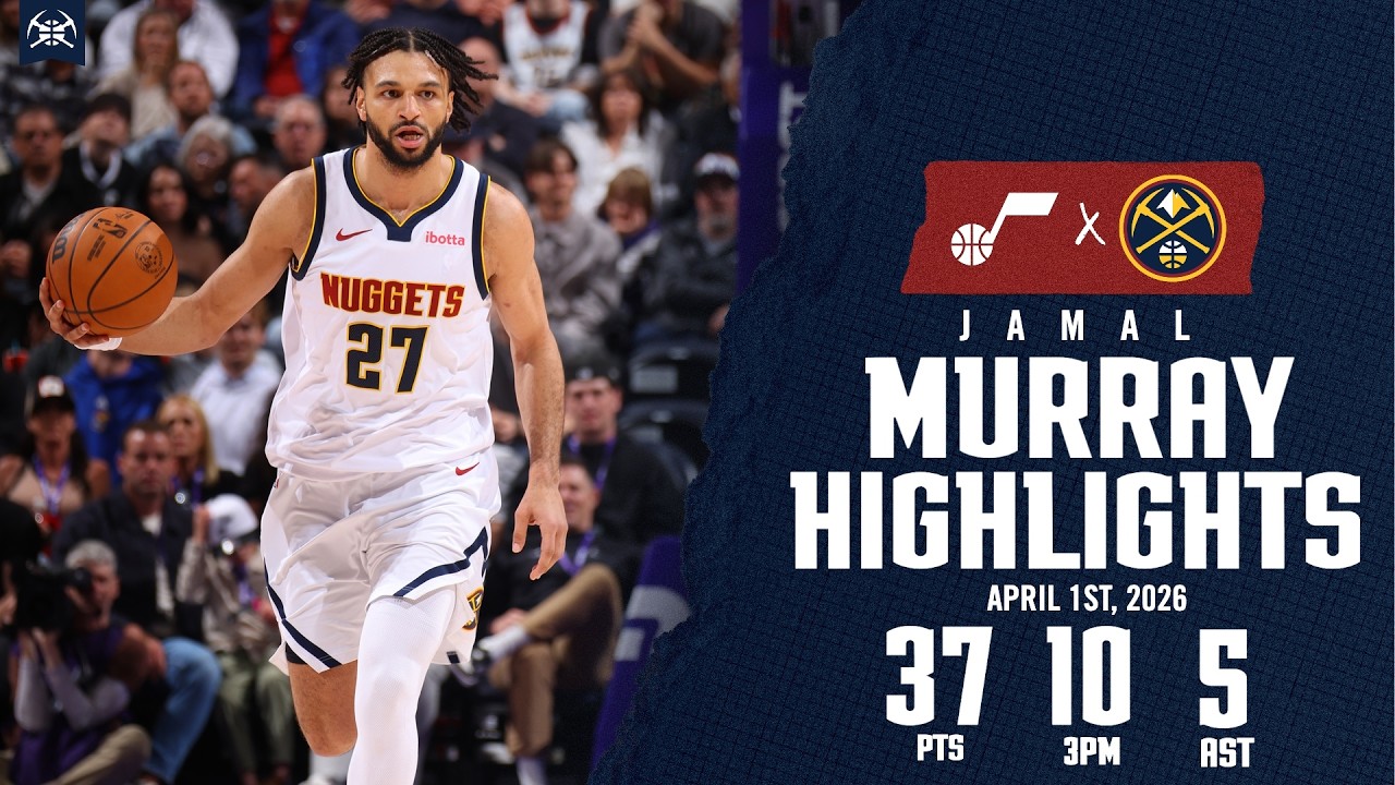 JAMAL MURRAY 37 Points ЁЯОп | Denver Nuggets Full Game Highlights