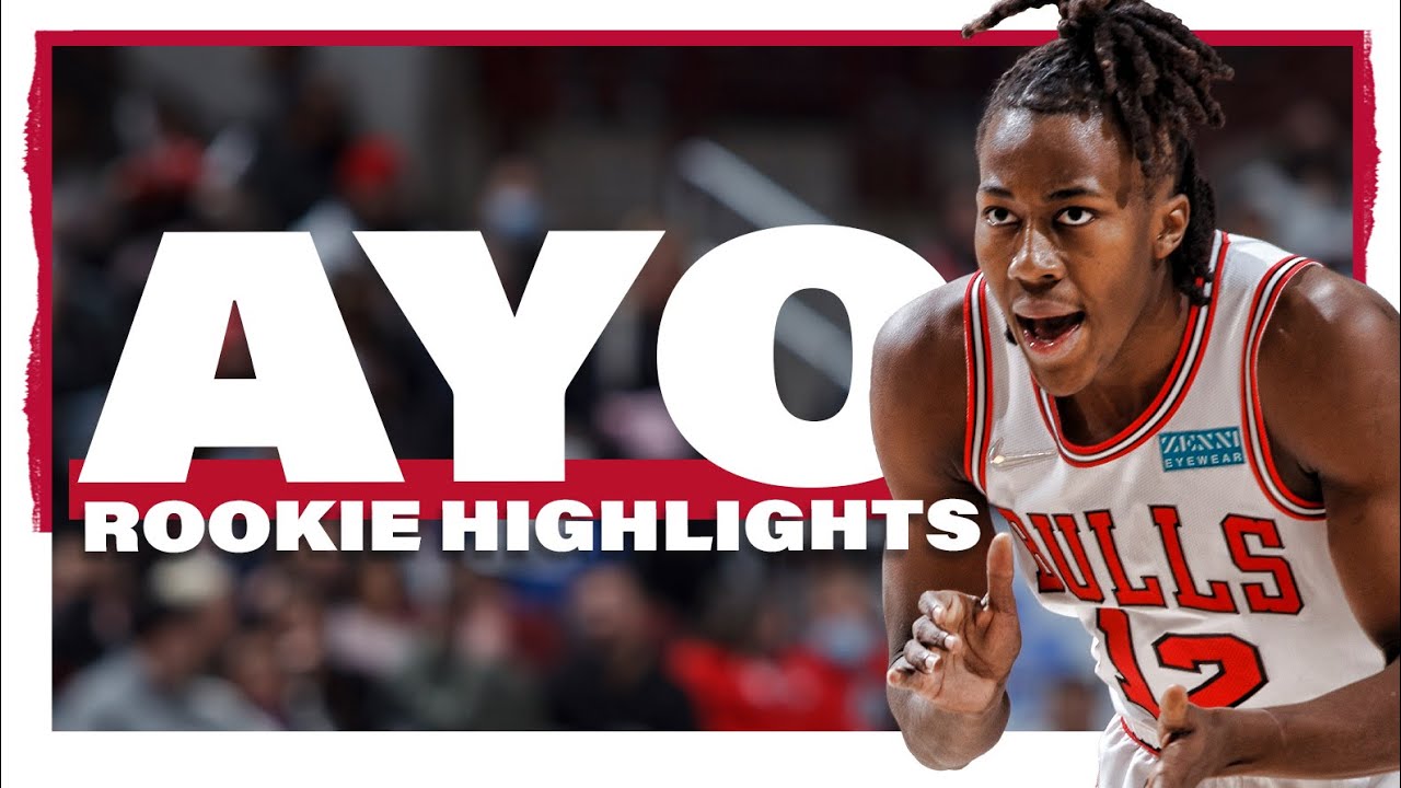 The STEAL of the Draft | Ayo Dosunmu Rookie NBA Season Highlights | Chicago Bulls background