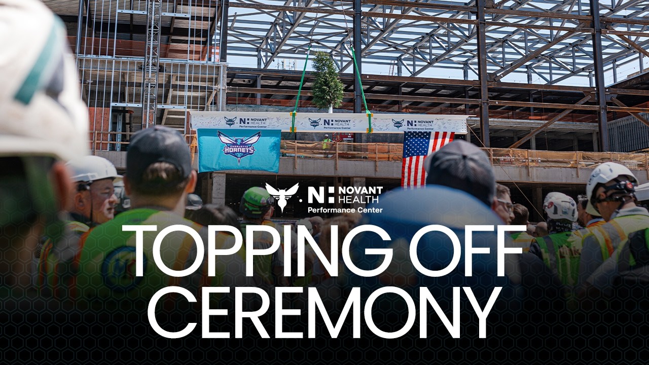 Novant Health Performance Center Topping Off Ceremony | 5/4/26