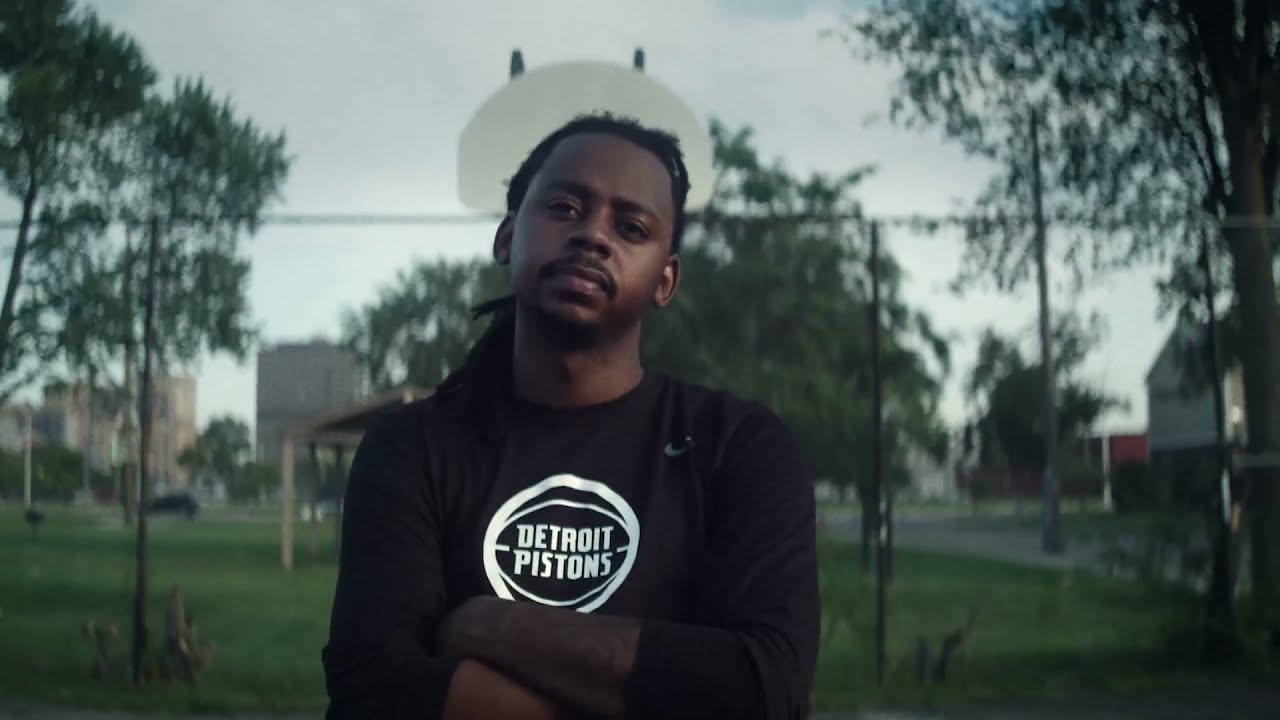 Detroit Pistons | We Hustle Different background