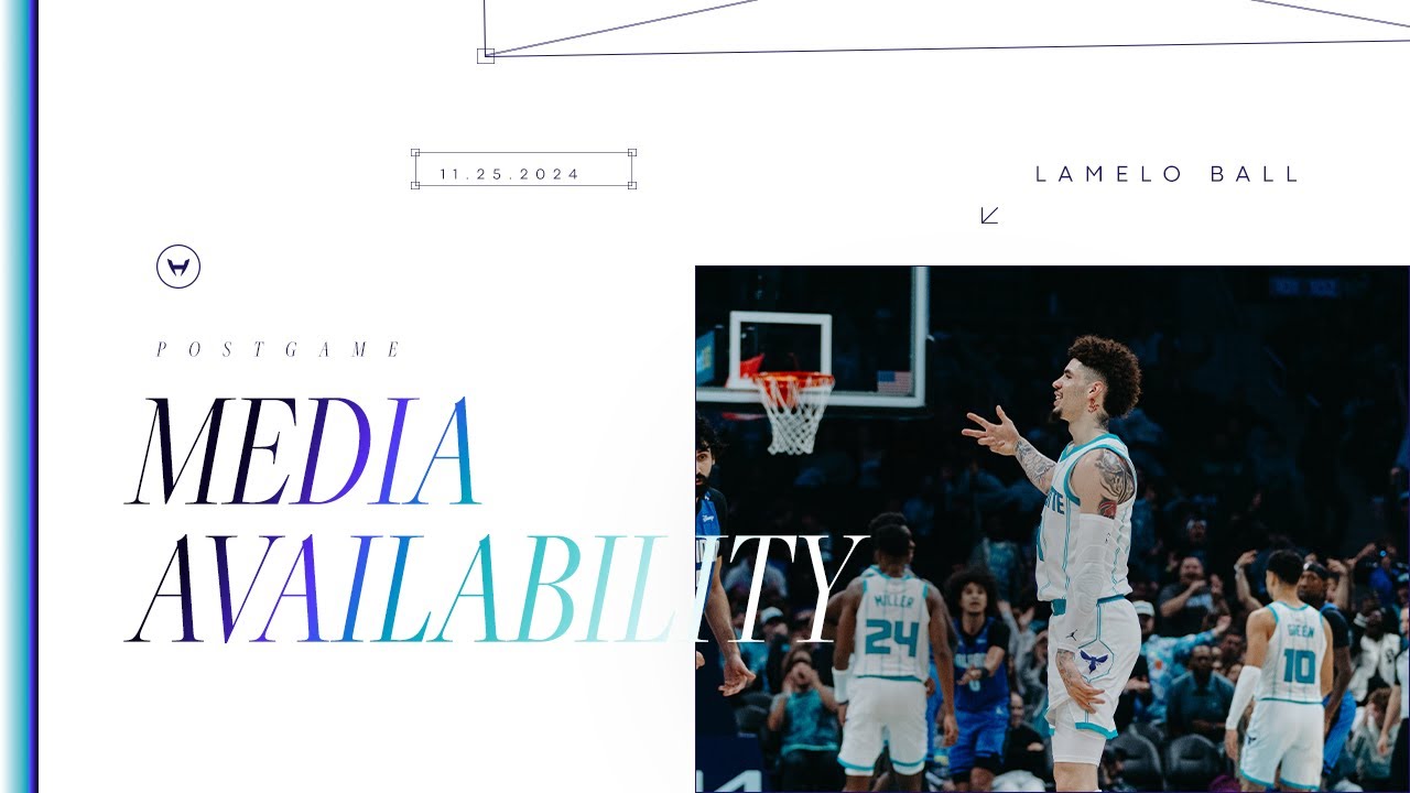 Hornets vs Magic: LaMelo Ball Postgame Media Availability | 11/25/2024