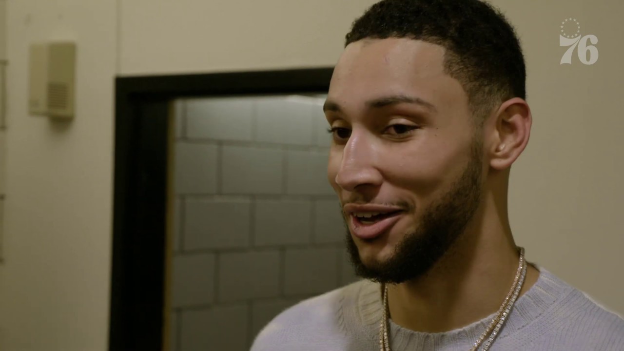 Ben Simmons | Post Game Media Availability (11.02.19) background