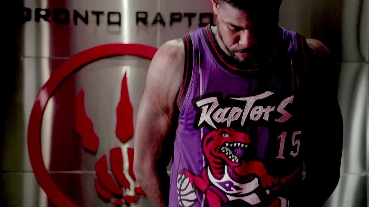 Raptors 20th Anniversary Jersey background